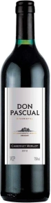 Вино Bivarietal, Cabernet Merlot, Don Pascual, 0.75 л