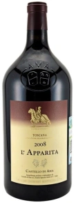 Вино l'Apparita, IGT, 2008, 3 л