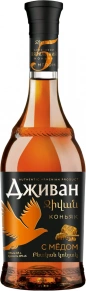 Бренди С мёдом, Дживан, 0.5 л