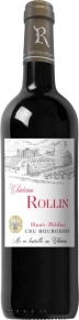 Вино Haut-Medoc, Chateau Rollin, AOC, 2020, 0.75 л