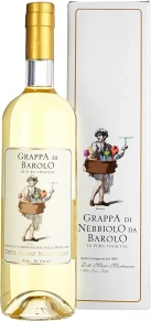 Граппа di Nebbiolo da Barolo, Montanaro, 36 месяцев, 0.7 л (п/у)