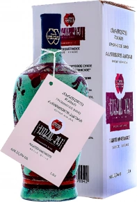 Вино Qvevri Rkatsiteli Kahetinskoe, Twins Wine Cellar in Napareuli, 2022, 1 л (п/у)