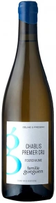 Вино Chablis Premier Cru Fourchaume, Celine & Frederic Gueguen, AOC, 2022, 0.75 л