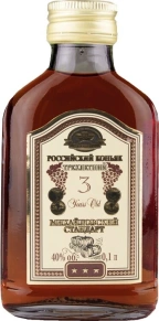 Коньяк Михайловский стандарт, 3 года, 0.1 л