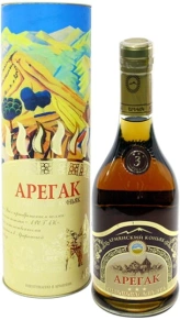 Коньяк Арегак, 3 Stars, 3 года, 0.5 л