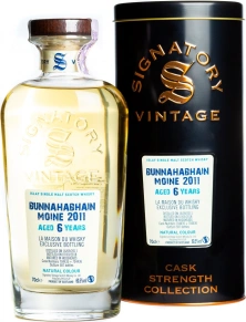 Виски Cask Strength Collection Bunnahabhain Moine, Signatory Vintage, 6 лет, 0.7 л