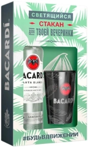 Ром Carta Blanca, Bacardi, 18 месяцев, 0.7 л (п/у)