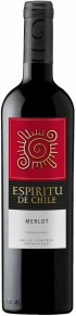 Вино Merlot Semi-Dry, Espiritu de Chile, DO, 0.75 л