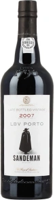 Портвейн Porto Late Bottled Vintage (LBV), Sandeman, Douro DOP, 2007, 0.75 л (п/у)