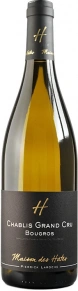 Вино Chablis Grand Cru Bougros, Domaine des Hates, AOC, 2022, 0.75 л