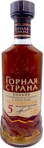 Коньяк Горная Страна, 5 лет, 0.5 л