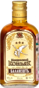 Коньяк Аур Де Баланешть, 3 звезды, 3 года, 0.2 л