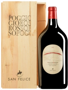 Вино Poggio Rosso Chianti Classico Gran Selezione, San Felice, DOCG, 2013, 1.5 л (п/у)