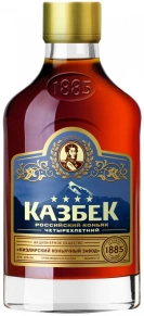 Коньяк Казбек, 4 года, 0.1 л