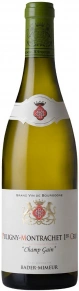 Вино Puligny-Montrachet 1er Cru Champ Gain, Bader-Mimeur, AOC, 2018, 0.75 л