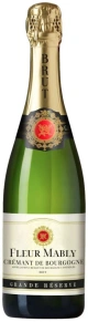 Игристое вино Cremant de Bourgogne Grande Reserve Brut, Fleur Mably, AOC, 2023, 0.75 л