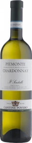 Вино Chardonnay Il Sendallo, Cantine Povero, DOC, 2023, 0.75 л