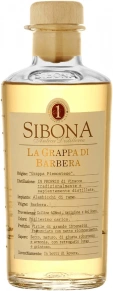 Граппа Barbera, Sibona, 0.5 л