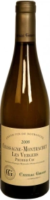 Вино Chassagne-Montrachet Premier Cru Les Vergers, Camille Giroud, AOC, 2008, 0.75 л