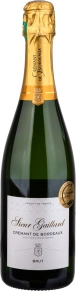 Игристое вино Cremant de Bordeaux Brut, Sieur Gaillard, AOP, 2022, 0.75 л