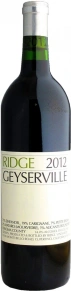 Вино Geyserville, Ridge, 2012, 0.75 л