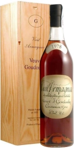 Арманьяк Veuve J.Goudoulin, Vintage, 1978, 0.7 л (п/у)