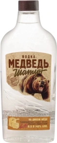Водка На диком мёде, Медведь Шатун, 0.5 л