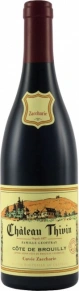 Вино Cuvee Zaccharie, Chateau Thivin, AOC, 2019, 0.75 л