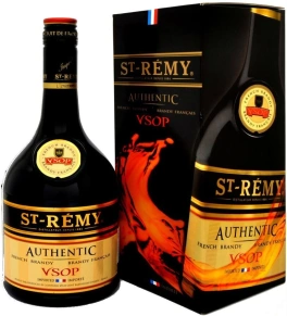 Бренди Authentic, Saint-Remy, VSOP, 0.7 л (п/у)