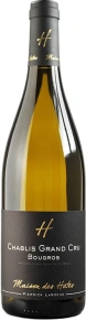 Вино Chablis Grand Cru Bougros, Domaine des Hates, AOC, 0.75 л
