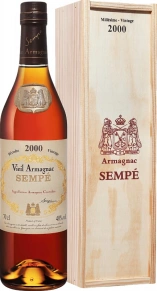 Арманьяк Sempe, Vintage, 20 лет, 0.7 л (п/у)