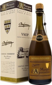 Кальвадос Marquis d'Aguesseau, VSOP, 4 года, 0.7 л (п/у)