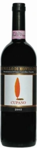 Вино Brunello di Montalcino, Cupano, DOCG, 2002, 0.75 л