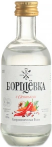 Водка с Огоньком, Борщевка, 0.05 л