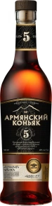 Коньяк Arcon, 5 лет, 0.5 л