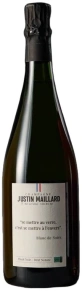 Шампанское Blanc de Noirs Brut Nature, Justin Maillard, AOC, 2020, 0.75 л