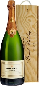 Игристое вино Tresor Brut, Bouvet Ladubay, AOC, 2017, 1.5 л