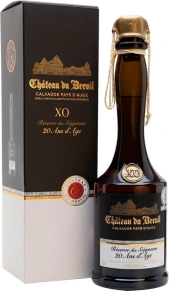 Кальвадос Reserve des Seigneurs, Chateau du Breuil, XO, 20 лет, 0.7 л (п/у)