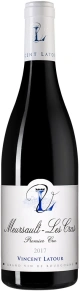 Вино Meursault-Les Cras 1-er Cru, Vincent Latour, AOC, 2017, 0.75 л