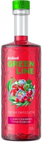Ликер Гринлайн Вишня-Клюква-Тимьян-Розмарин, Бульбашъ, 0.5 л