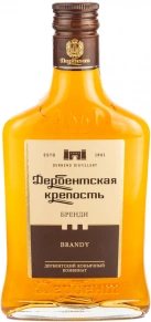 Бренди Дербентская крепость, 5 лет, 0.25 л