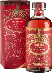 Коньяк 10 Generations Limited Edition, Pierre Ferrand, 1-er Cru de Cognac, 4 года, 0.5 л (п/у)