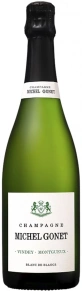 Шампанское Vindey - Montgueux Blanc de Blancs Extra Brut, Michel Gonet, AOC, 2022, 0.75 л