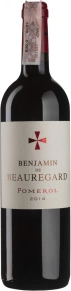Вино Le Benjamin de Beauregard, AOC, 2014, 0.75 л