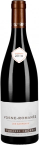 Вино Vosne-Romanee Les Barreaux, Philippe Cheron, AOC, 2019, 0.75 л