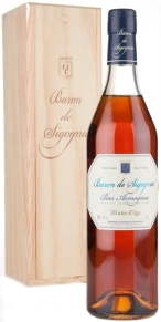 Арманьяк Baron de Sigognac, 20 лет, 0.7 л (п/у)