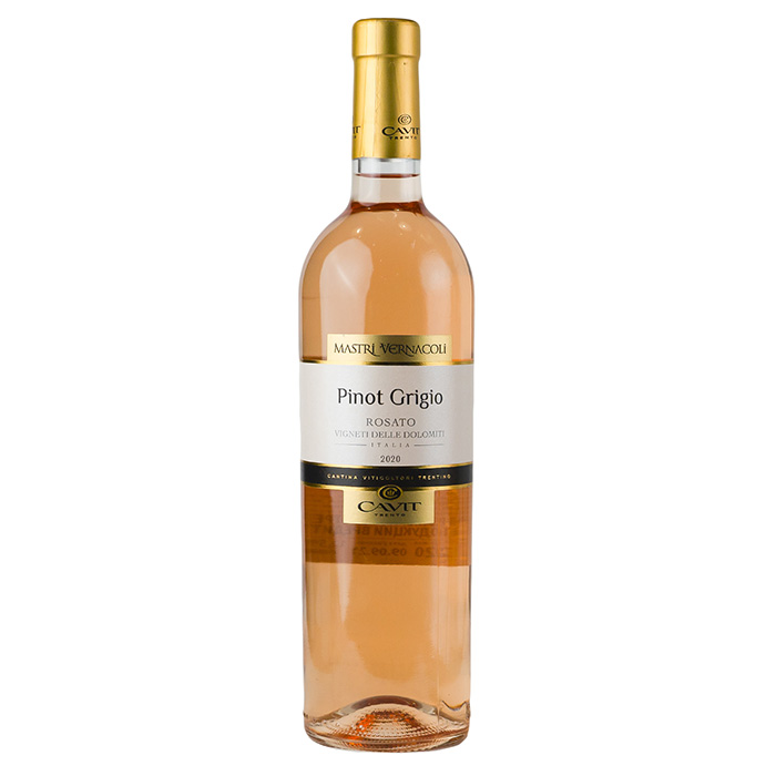 Вино Mastri Vernacoli Pinot Grigio Rosato, Cavit