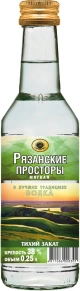 Водка Мягкая, Рязанские Просторы, 0.25 л