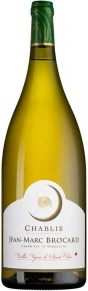 Вино Chablis Vieilles Vignes, Jean-Marc Brocard, AOC, 2023, 1.5 л