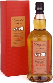 Виски 100 Proof, Longrow, 10 лет, 0.7 л (п/у)